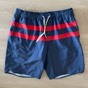 Fair Harbor Men's Anchor Swim Trunks Lined Size L… - image 1